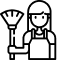 Cleaning & Laundry Service Icon